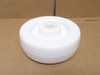 Roll Master 6511XLWTY; White Poly Wheel; 6" x 2"; 3/4"ID/Axle