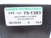 Hansen 75-1383; V-Port Kit; 1-1/4" MCV; CV=16. 4; MVP P3
