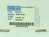WIKA 52286428; Gauge -50/50InH20; 1/2"NPT LM