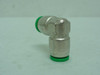 Numatics INB106-308-000; Pneumatic Elbow; 3/8"/# 6 Tube; 90Deg