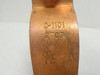 Haydon C-1101; Lot-4; Copper Plated Strut Clamps; 2"