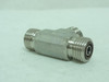 SSP P4T; Union Tee; SS-316; 1/4 OFS (x3) SSP P4T; Union Tee; SS-316; 1/4 OFS (x3)