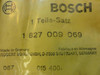 Bosch 1827009069; Cylinder Seal Kit; Size: 50mm Bosch 1827009069; Cylinder Seal Kit; Size: 50mm
