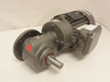 MFG- SN9F-71L4; Gearmotor; 0.37kW; 380-500V; Dual Shaft