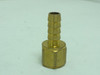 Dixon BF-33; Bag-25; Barbed~NPTF Straight Fitting; 3/8"; Brass