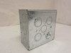 Raco 257; Electrical Box; 4-11/16" Height x 4-11/16" Wide