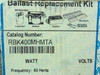Holophane RBK400MHMTA; Ballast Replacement Kit Holophane RBK400MHMTA; Ballast Replacement Kit