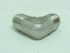 Brennan 2500-08-08-SS; Air Elbow 90Deg; SS; 1/2 JIC x 1/2 JIC Brennan 2500-08-08-SS; Air Elbow 90Deg; SS; 1/2 JIC x 1/2 JIC