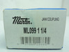 Martin ML099 1-1/4; Jaw Coupling Hub; 1-1/4"ID x 2.5313" OD