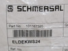 Schmersal ELDEKWS24; Contact Block W/Light; 24/28 VAC/DC Schmersal ELDEKWS24; Contact Block W/Light; 24/28 VAC/DC