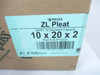 Glassfloss ZL10x20x2; Lot-11 Air Filters  10"x20"x2" Glassfloss ZL10x20x2; Lot-11 Air Filters  10"x20"x2"