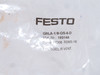 Festo GRLA-1/8-QS-6-D; Flow Control Valve 193144; Size: 6