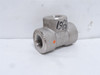 Industry-Std 20YC06; Pipe Tee; SS-316; 1/2NPT; Class 3000