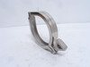 F and H 13IS-4; Sanitary Clamp; SS-304; Size: 4"; Single Hinge