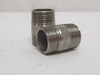 Industry-Std 1XAC9; Lot-2; Pipe Nipples; SS-316; 3/4 NPTM