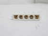 AMP 640900-2; Lot-5 Vertical Head Connectors; 5Pos; 6.35mm