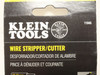 Klein Tools 11045; Dual Wire Stripper Cutter; 10-18 AWG Solid