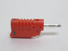 Pomona 73092-2; Red Banana Plug; Stackable Connector