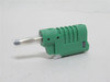 Pomona 73093-5; Green Banana Plug; Stackable Connector