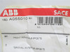 ABB Sace A055010; Front Terminals; MISSING COMPONENTS
