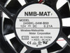 NMB 2406KL-04W-B50-L00; Axial Fan; 12VDC; 60 x 15mm; 18.3CFM NMB 2406KL-04W-B50-L00; Axial Fan; 12VDC; 60 x 15mm; 18.3CFM