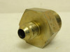 Parker 6-12 F5OX-S; Hydr Straight Adaptor; 3/8 JIC x 3/4 BOSS Parker 6-12 F5OX-S; Hydr Straight Adaptor; 3/8 JIC x 3/4 BOSS