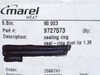 Marel 9727573; Lot-5; Sealing Rings; 1-3/8"ID x 62mmOD