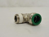 Parker W169PW-8-6; Air Swivel Elbow; 90Deg; 1/2" PTC x 3/8 NPT