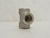 Industry-Std 2UE33; Socket Weld Pipe Union Tee SS-304 1/2"