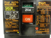Fuji Electric SA53B20W; Circuit Breaker; 20A; 600V; 3P