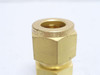 Swagelok B-810-1-6; Brass Tube Fitting; 1/2" Tube x 1/2NPT