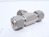 Swagelok SS-810-3; Air Tube Tee; SS-316; 1/2" Compression