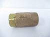 Apollo 61-105-01; Valve Bronze Check 1" RPTFE Ball Cone