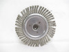 Radnor 64000336; Knot Wire Wheel Brush; SS; 6"OD