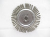Radnor 64000336; Knot Wire Wheel Brush; SS; 6"OD