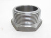 MFG- 42HB3024020; Steel Hex Reducer Bushing; 2-1/2NPT x 2NPT