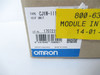 Omron CJ1W-II1101; Module Interface