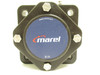 Marel 4000010915; FB Gear Bearing; 25mmID; 4-Bolt