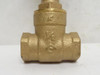 Crane 1700-1/2; Inline Gate Valve; Bronze; 1/2 FNPT; 200WOG