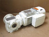 SEW SAF37DRE80M4BE1HR/DH; AC Gear Motor; 1HP; 19.13:1 Ratio