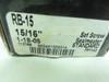 SealMaster RB-15; Ball Insert Bearing; 0.9375" ID; 2.0472" OD SealMaster RB-15; Ball Insert Bearing; 0.9375" ID; 2.0472" OD