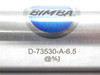 Bimba D-73530-A-6.5; Air Cylinder; SS; 6-1/8"Stk x 1-9/16"OD
