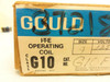 Gould G10F12D; ITE Operating Coil; 125VDC; Class: G10