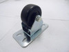 ER Wagner 2G013; Rigid Plate Caster; 175 lb; 2-1/2 In Dia