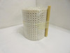 Habisat SM605075; White Acetal Conveyor Belt 7.5"W x 83"L