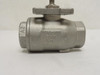 Industry-Std 1WMZ3; Ball Valve; SS; 1/2FNPT; 2000WOG