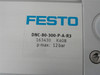 FESTO DNC-80-300-P-A-R3; Air Cylinder; 12" Stroke; 12 bar FESTO DNC-80-300-P-A-R3; Air Cylinder; 12" Stroke; 12 bar