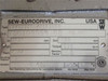 SEW DFT90L4BMC2HRU; AC Gearmotor; 8.64:1 Ratio; 2HP; 200/346V