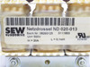 SEW ND-020-013; Line Reactor; 20A; 500VAC; 0.1MH