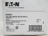 Eaton B230AG; Enclosed Manual Motor Switch 30A 600VAC; 2 Pole